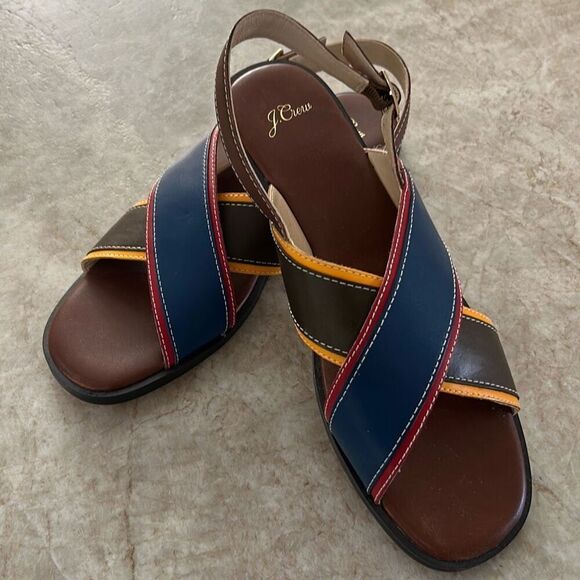 J CREW Leather Sandals - Picture 4 of 6